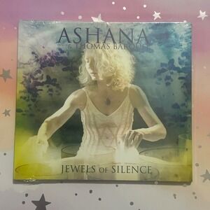 Ashana Jewels of Silence CD Meditations on the Chakras Crystal Singing Bowls NEW
